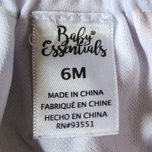 Baby Essentials - Butterfly Baby Girl Romper Size 6 Months - Picture 5 of 5